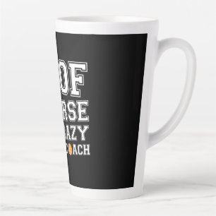 Taza De Café Latte Entrenador de básquetbol Gift i Hoops Assistant