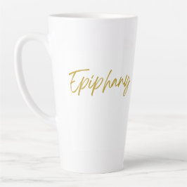 Taza De Café Latte Epiphany Tall Latte Mug