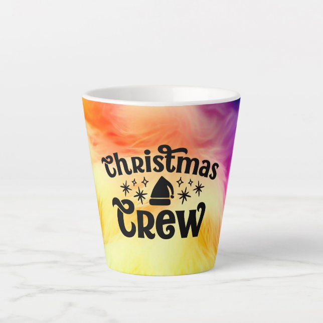 Taza De Café Latte Equipo de navidades (Anverso)