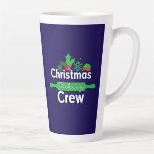 Taza De Café Latte Equipo de Repostería Navideña-86543