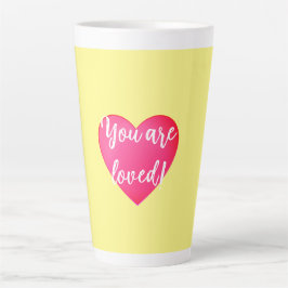 Taza De Café Latte Eres amor latte amarillo