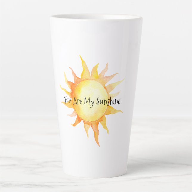 Taza De Café Latte Eres Mi Sol (Anverso)