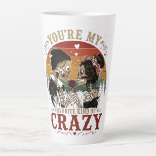 Taza De Café Latte Eres Mi Tipo Favorito de Locura