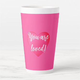 Taza De Café Latte Eres querido café latte