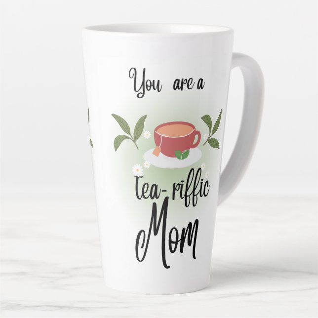 Taza De Café Latte Eres una madre de lágrimas (Ángulo derecho)