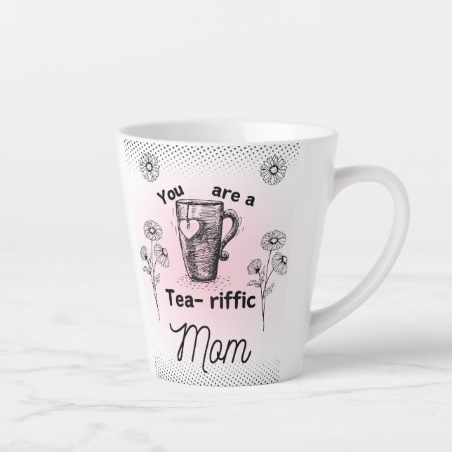 Taza De Café Latte Eres una madre de lágrimas (Derecha)