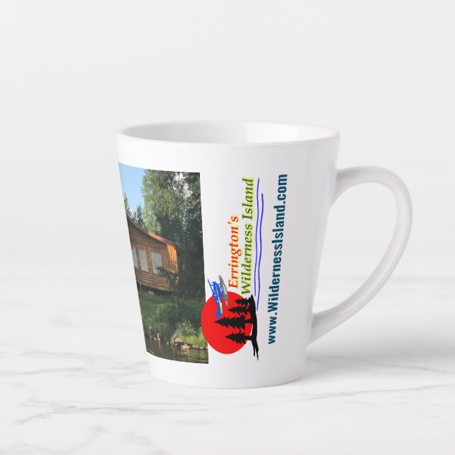 Taza De Café Latte Errington's Wilderness Island Mug (Derecha)