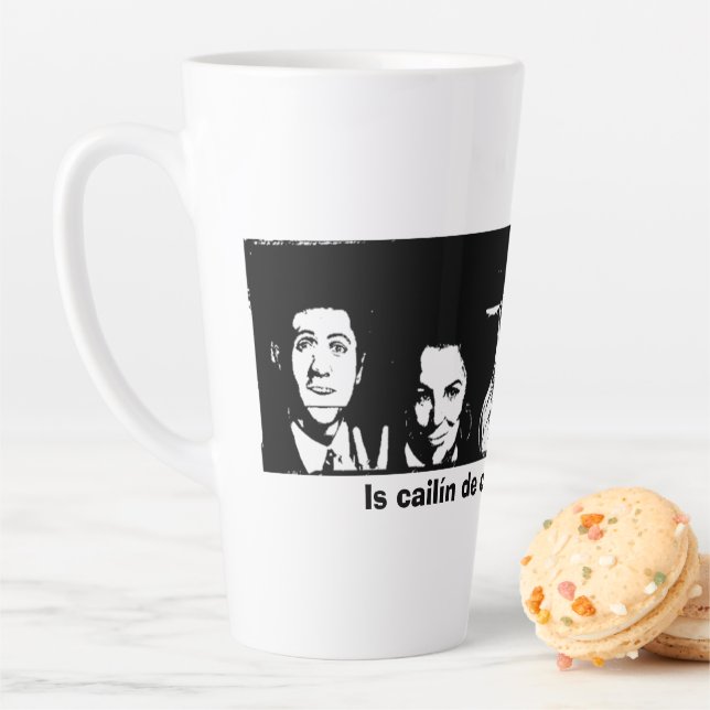 Taza De Café Latte Es cailín de chuid Dhoire me (soy Chica de Derry) (In situ)