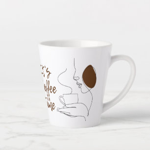 Taza De Café Latte Es hora del café Latte Mug