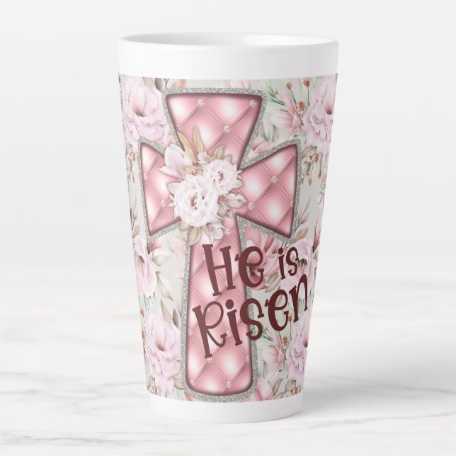 Taza De Café Latte Es Risen Latte Mug (Anverso)