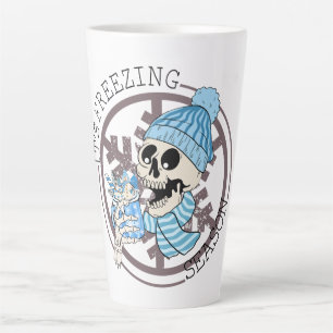 Taza De Café Latte Es temporada helada