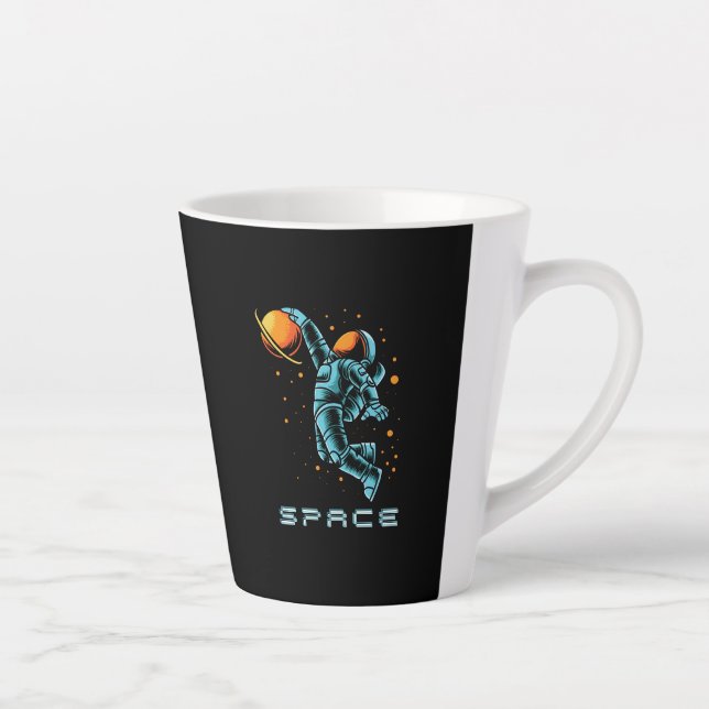 Taza De Café Latte espacio (Derecha)