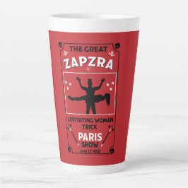 Taza De Café Latte Espectáculo Mágico Clásico Victoriano Antiguo