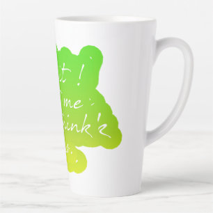 Taza De Café Latte Espera Sarcástico Déjame darle vueltas a este ombr
