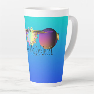 Taza De Café Latte Esperando a la personalización del baloncesto