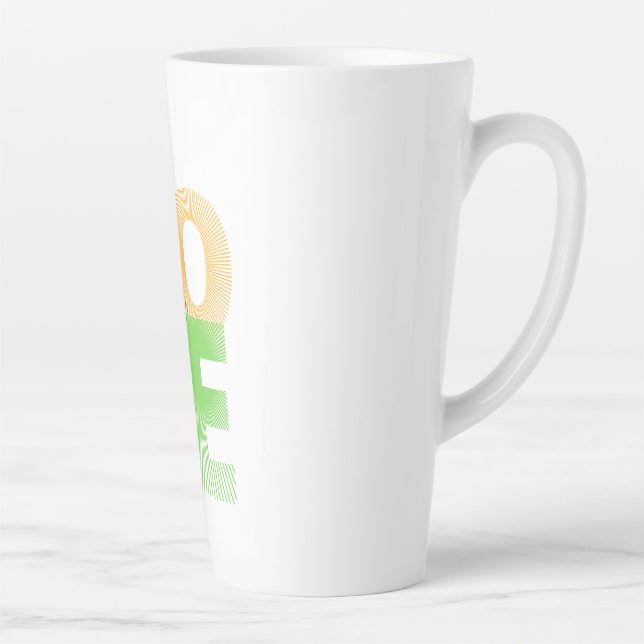 Taza De Café Latte Esperanza (Derecha)