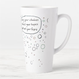 Taza De Café Latte Esperanzas de gato