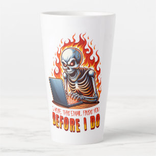 Taza De Café Latte Espero que este correo te encuentre antes de que l