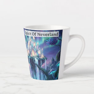 Taza De Café Latte Espíritu de Neverland Nunca Crecer Personalizado