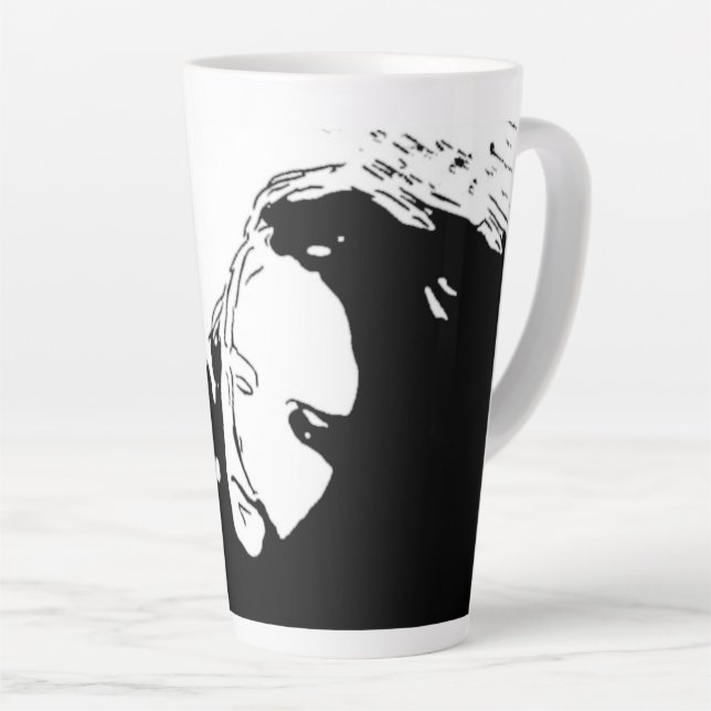 Taza De Café Latte Esposa de Lot (Ángulo derecho)