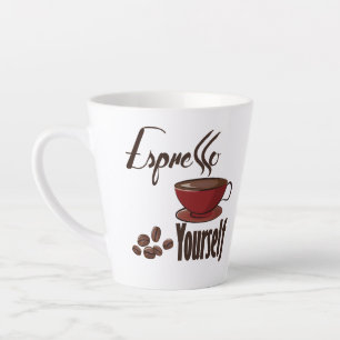 Taza De Café Latte Espresso Coffee Pun Express You