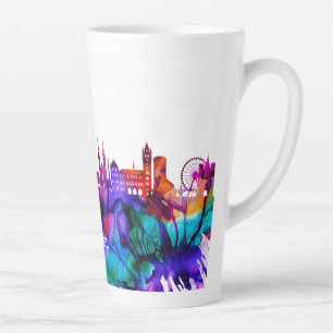 Taza De Café Latte Esquina de Basilea