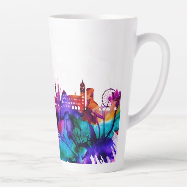 Taza De Café Latte Esquina de Basilea (Derecha)