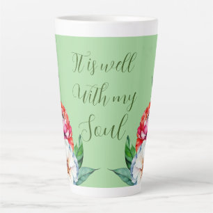 Taza De Café Latte Está Bien Con Mi Alma