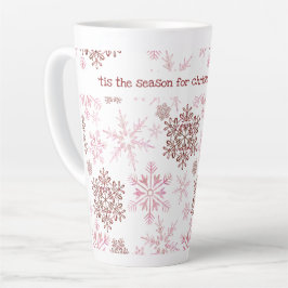 Taza De Café Latte Esta es la temporada de .. Personalizado Texto Cop