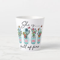 Está llena de fuego - Vibrante potenciación floral