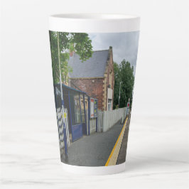 Taza De Café Latte Estación de ferrocarril de Rawcliffe