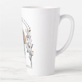 Taza De Café Latte Estás Lleno De Belleza
