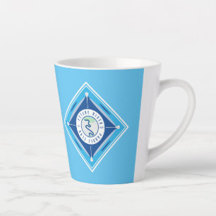 Taza De Café Latte Estero River Paddle Club Small Latte Mug