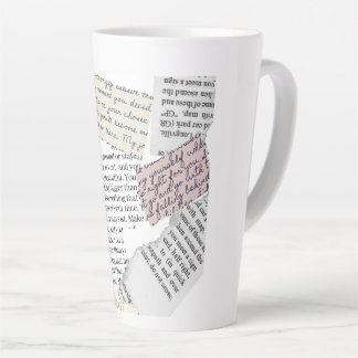 Taza De Café Latte Estética de revista - Estilo editorial retro