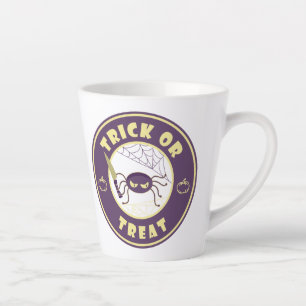 Taza De Café Latte Estilo de araña halloween Starbucks