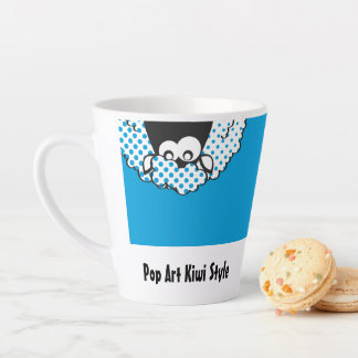 Taza De Café Latte Estilo Pop Art Kiwi