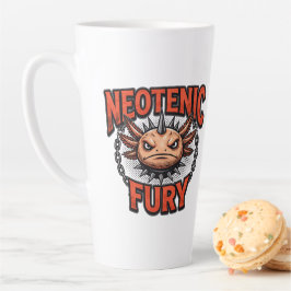 Taza De Café Latte Estilo vintage de los 90 Axolotl Skateboard Rad ne