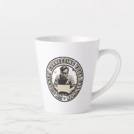 Taza De Café Latte Estoy Corrigiendo Silenciosamente Tu Gramática
