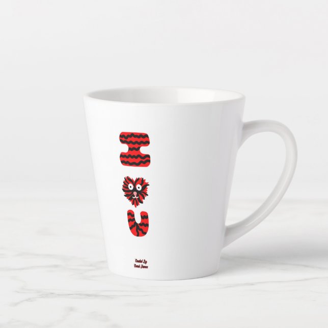 Taza De Café Latte Estoy mareada U Pequeña Mug Latte (Derecha)