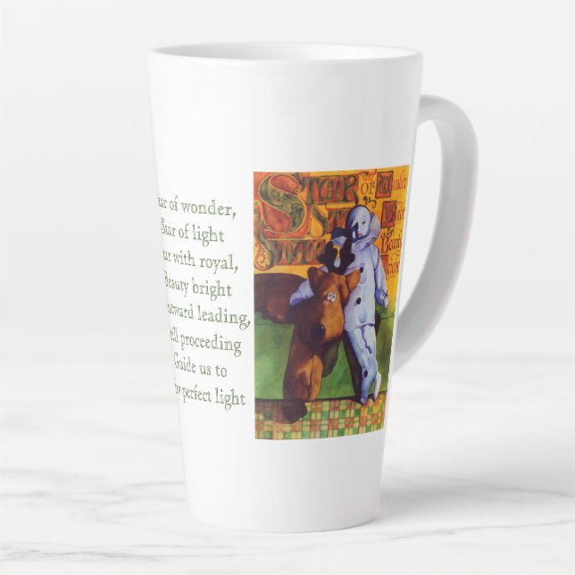 Taza De Café Latte ESTRELLA DE WONDER Tall Latte Mug (Ángulo derecho)