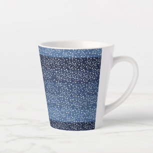 Taza De Café Latte Estrellas en el cielo