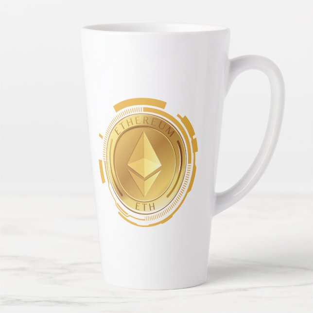 TAZA DE CAFÉ LATTE ETEREUM (Derecha)