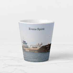 Taza De Café Latte Evans Spirit latte mug