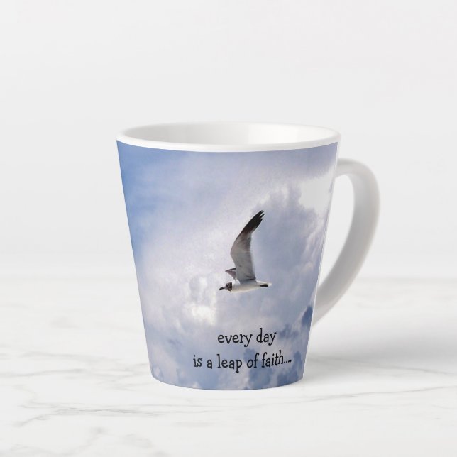 Taza De Café Latte "Every Day" Latte Mug (Ángulo derecho)