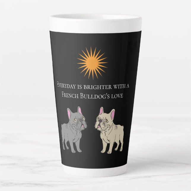 Taza De Café Latte Everyday is brighter (Anverso)