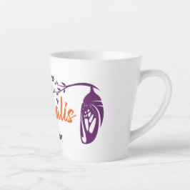 Taza De Café Latte Evolución de crisálidas