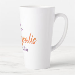 Taza De Café Latte Evolución de crisálidas