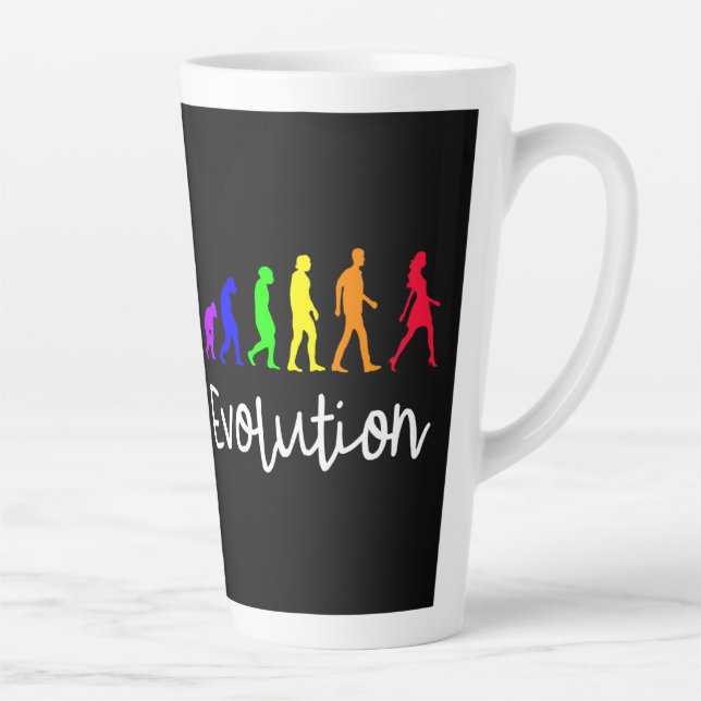 Taza De Café Latte Evolution (Derecha)