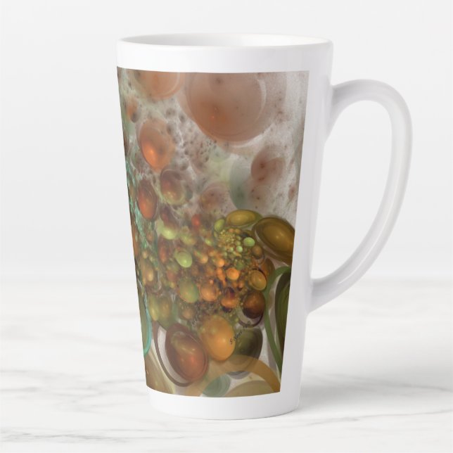 Taza De Café Latte Expansión de Saturno (Derecha)