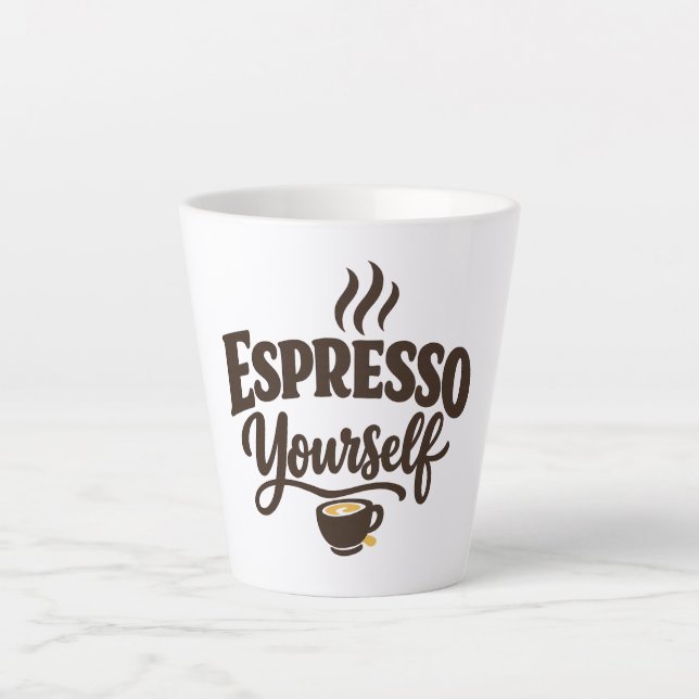 Taza De Café Latte Exprésate Café (Anverso)